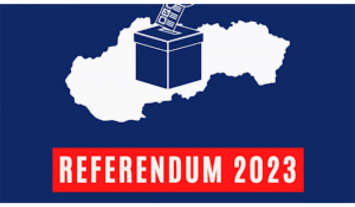 Referendum - oznam - volebné okrsky